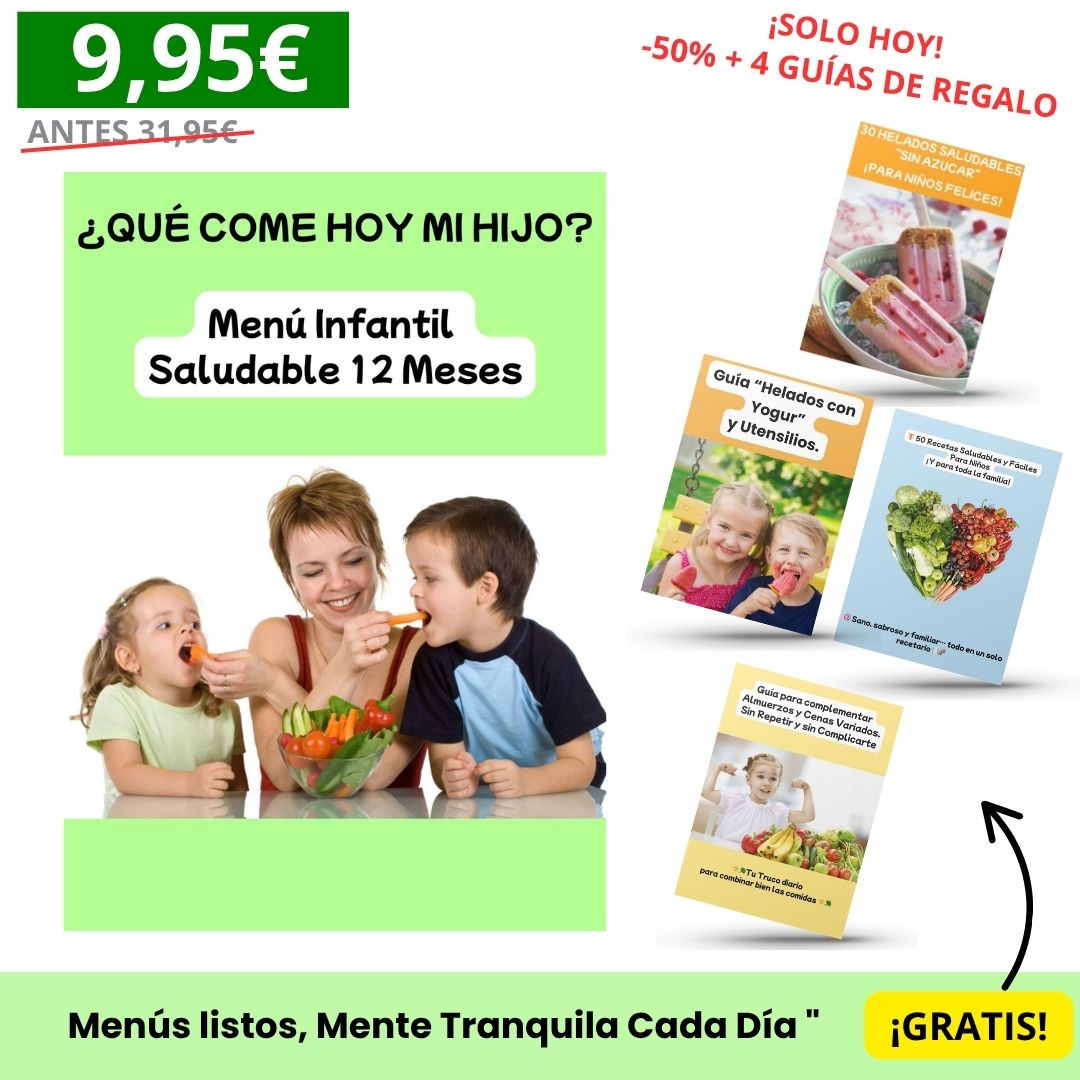 PACK PequeMenú 12 Meses + REGALOS